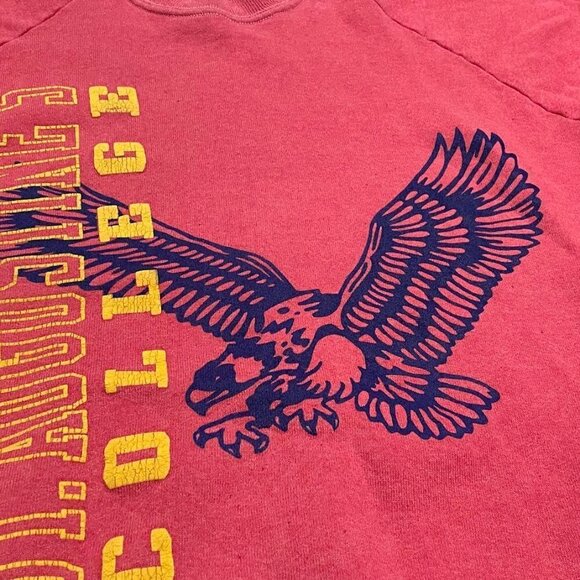 Vintage 90s St. Augustine College Falcons Crewneck North Carolina Sweatshirt - Picture 3 of 5